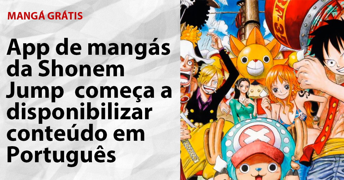 Aplicativo gratuito de mangás da Jump, MANGA Plus começa a ter