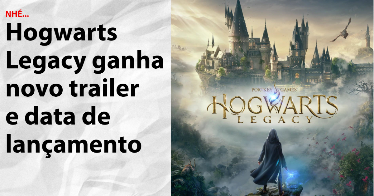 HOGWARTS LEGACY ADIADO NO PS4, XBOX ONE E SWITCH