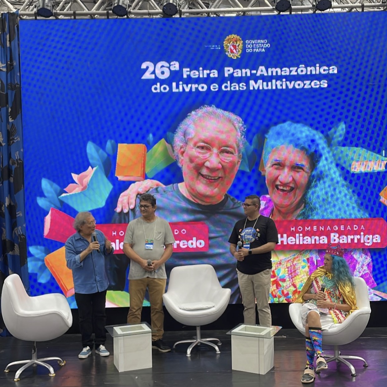 Salomão Laredo e Heliana Barriga serão os homenageados da Feira Pan Amazônica do Livro 2023 - Super Literário